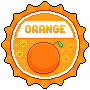 Bottlecap de laranja
